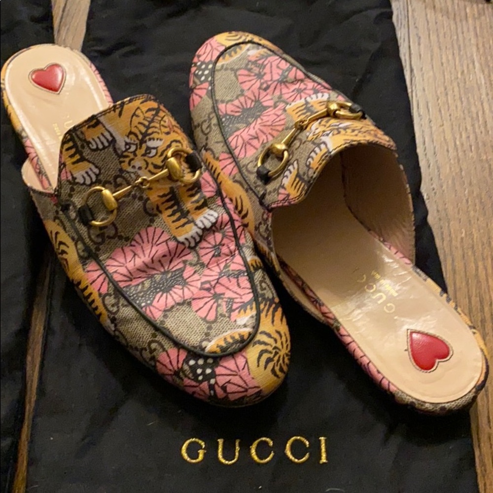 Gucci 7 1/2 mules